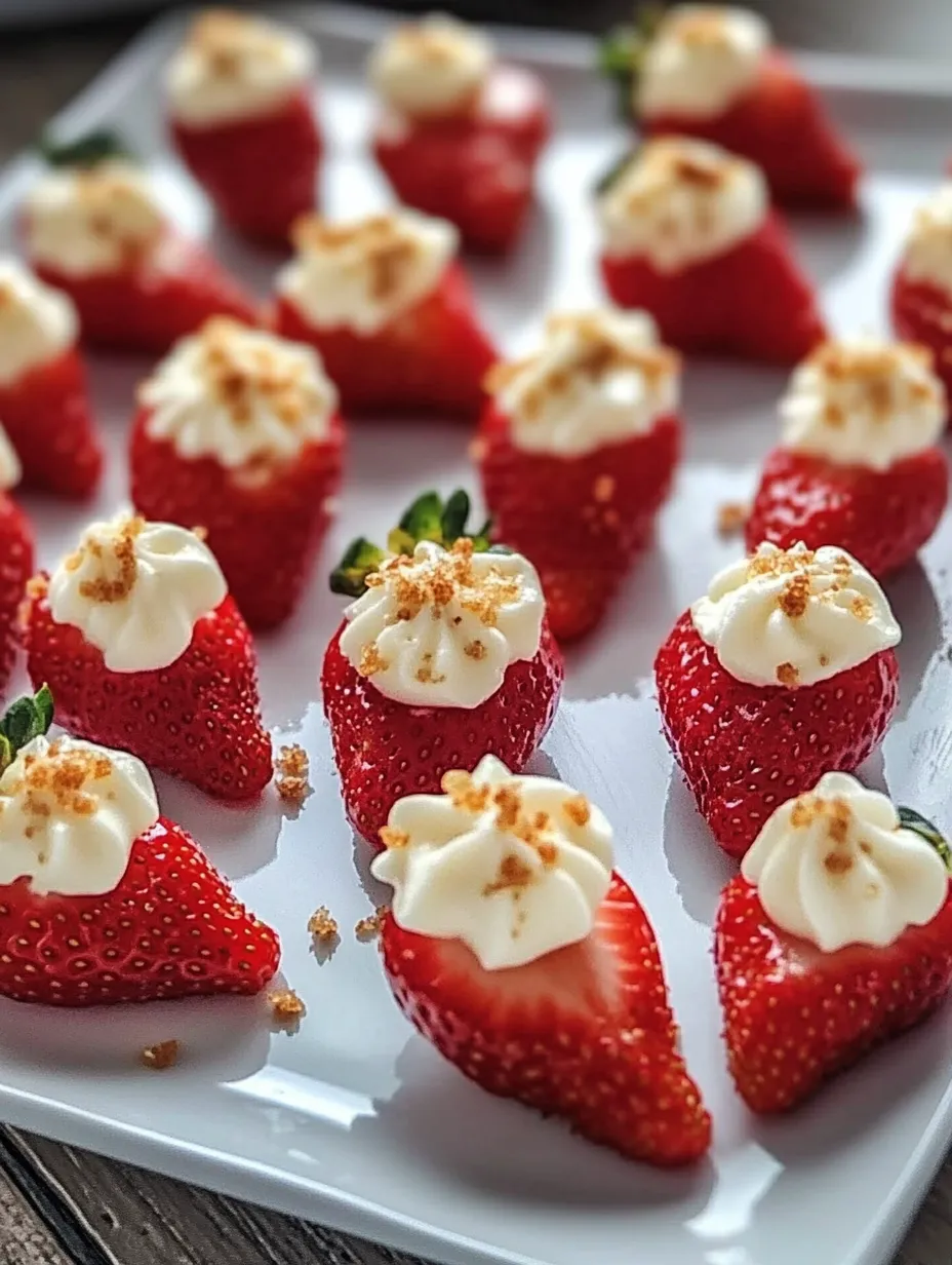 A plate of strawberries with whipped cream.