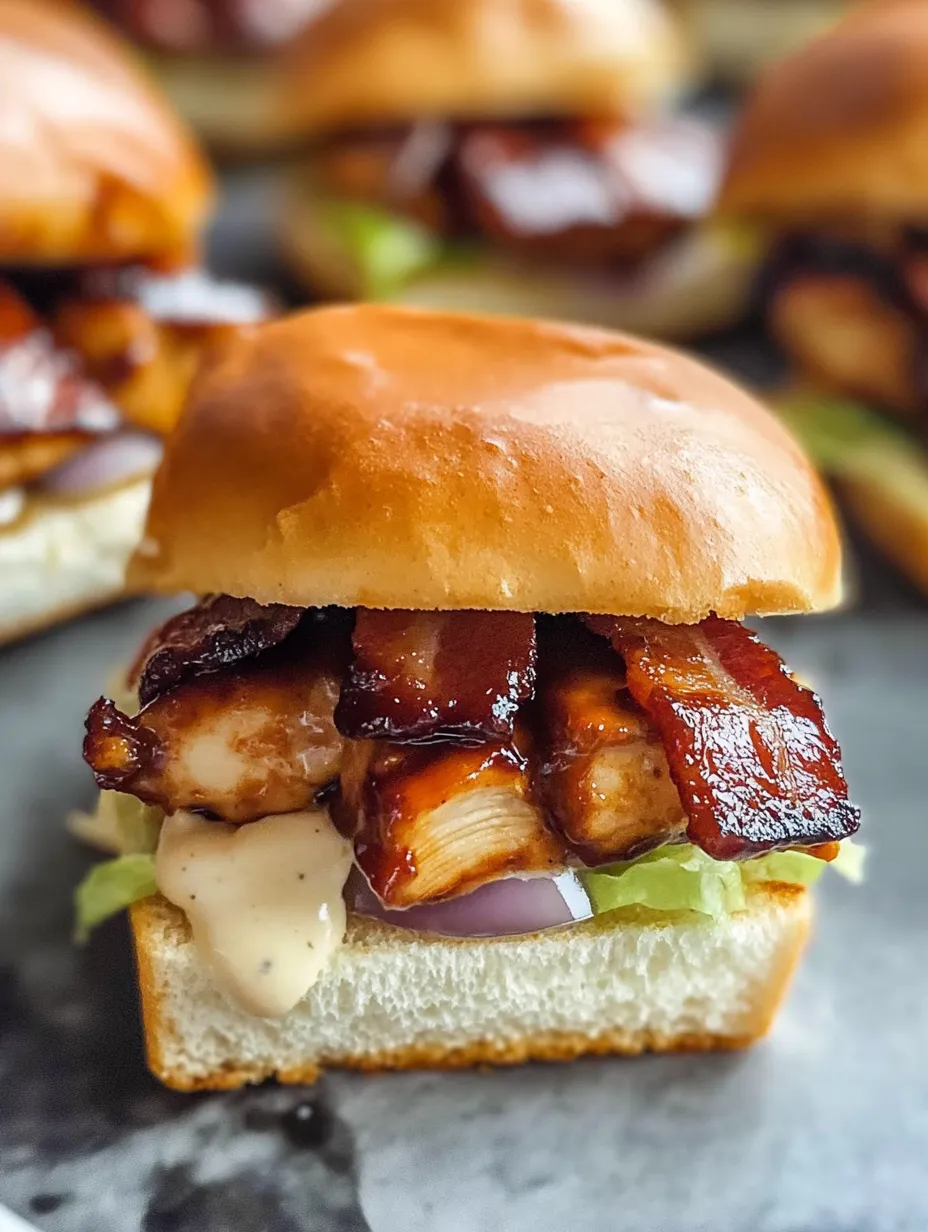A sandwich with bacon and onions.