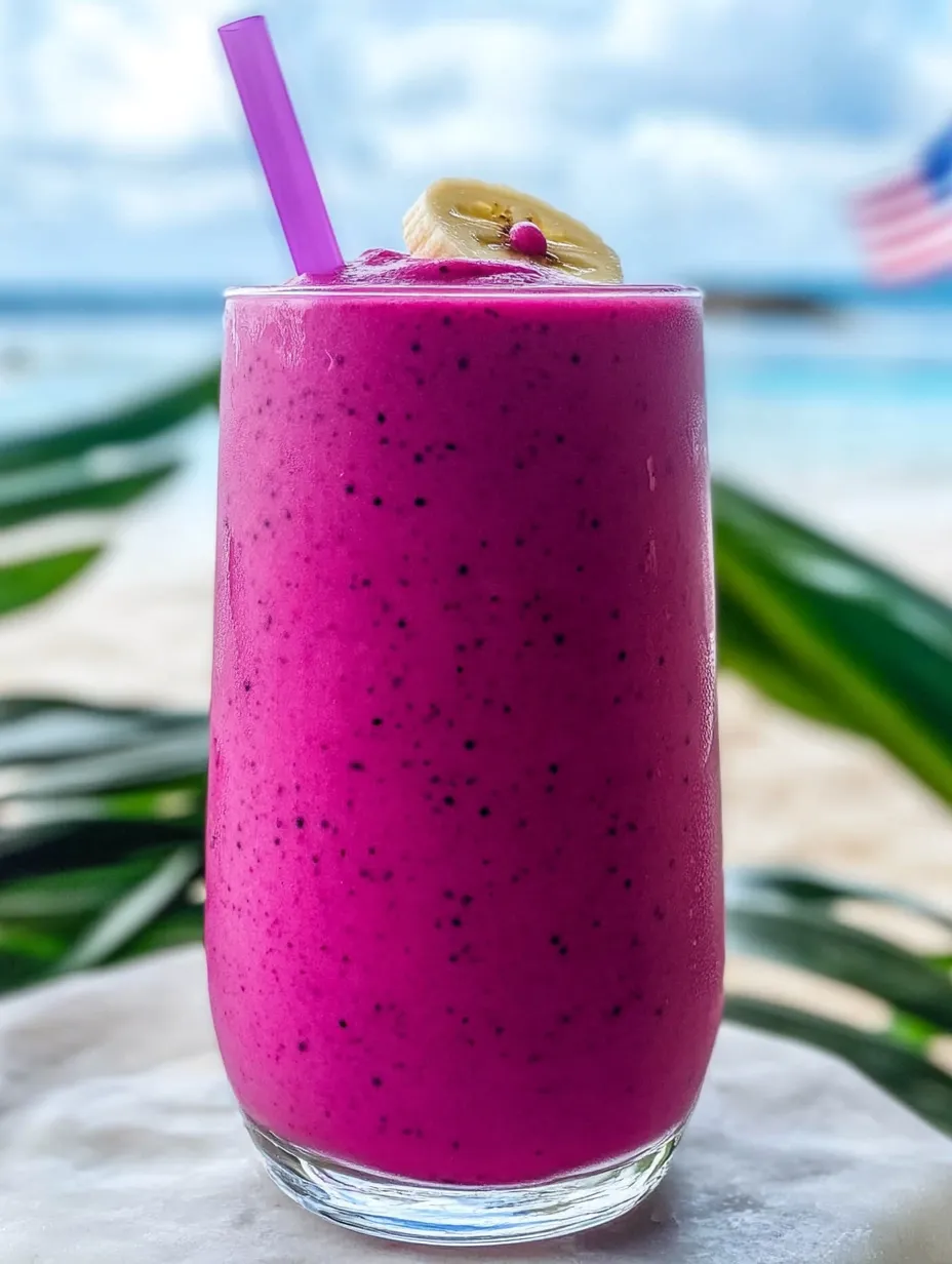 A glass of pink smoothie with a straw in it.