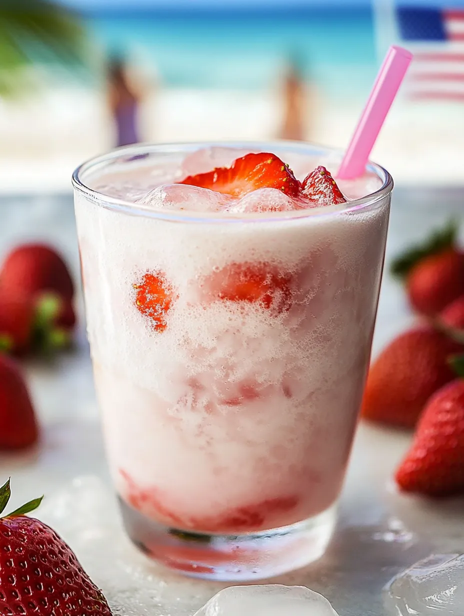 A glass of strawberry milk with strawberries on the side.