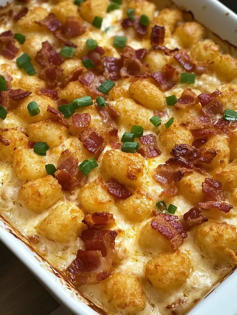 A dish of bacon and cheese.
