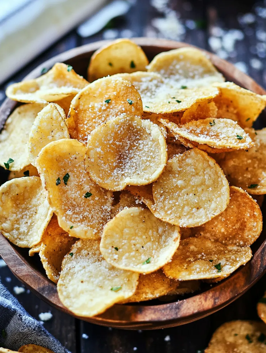 A bowl of chips with seasoning.