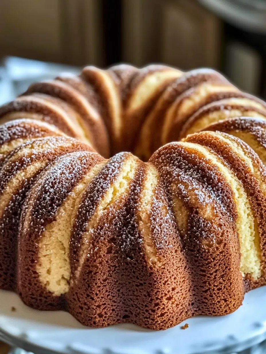 A cake with a brown and white frosting.