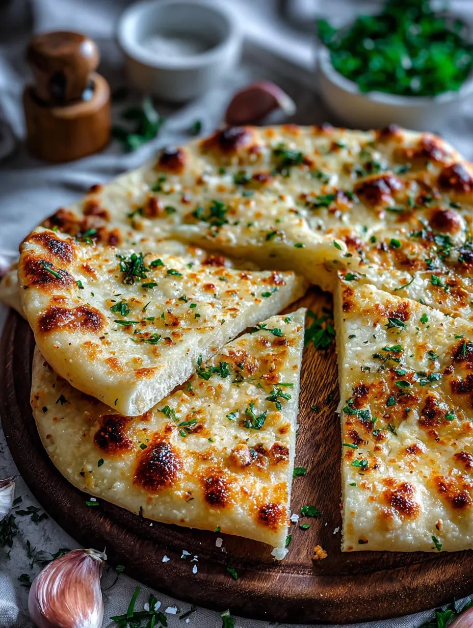 A slice of pizza with cheese and herbs.