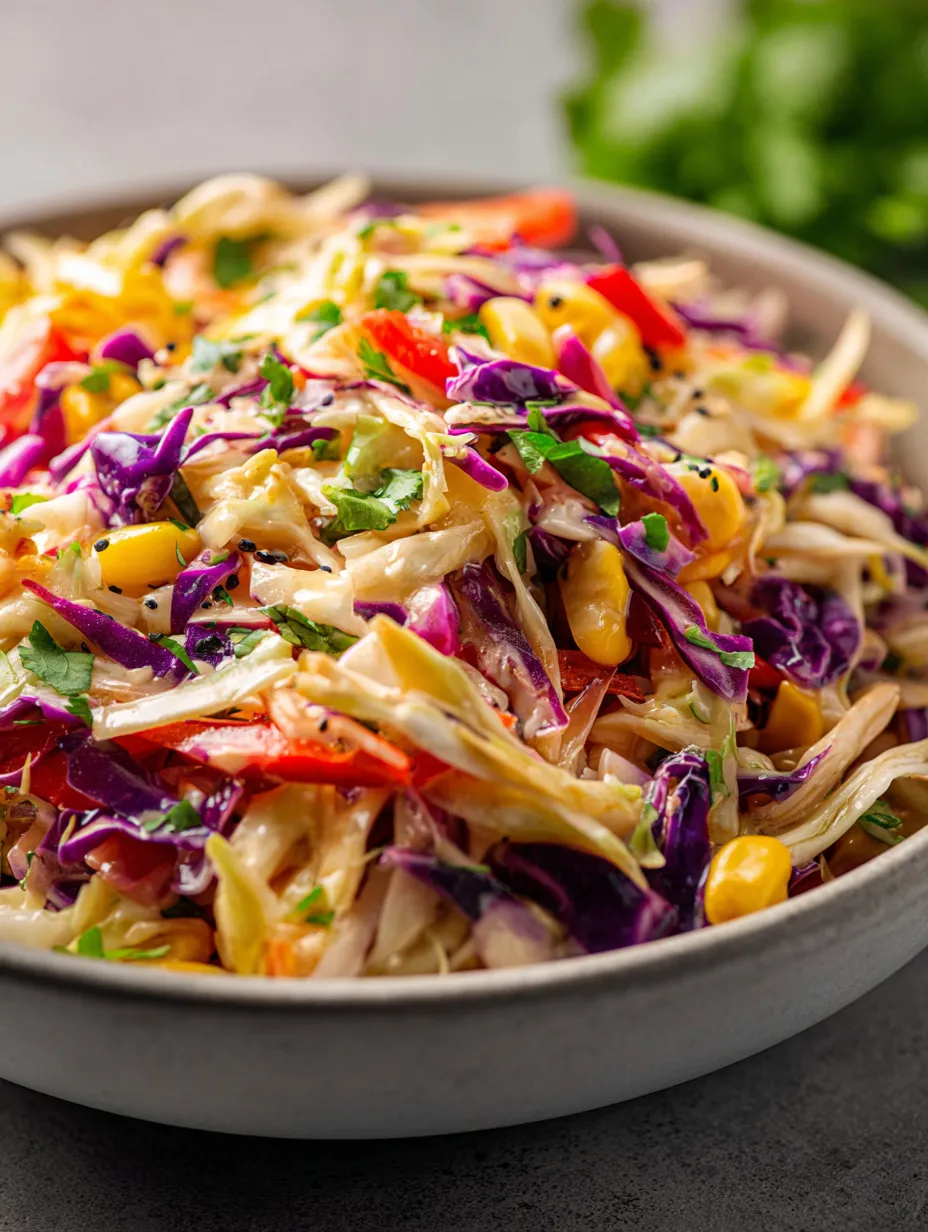 A bowl of salad with a variety of vegetables.