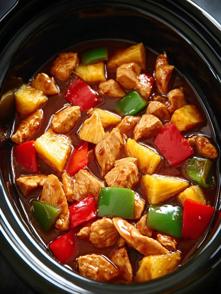 A bowl of chicken and vegetables.