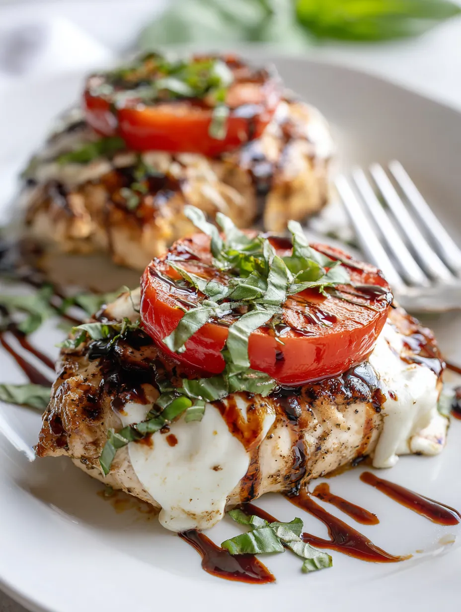 A plate of food with tomatoes and cheese.