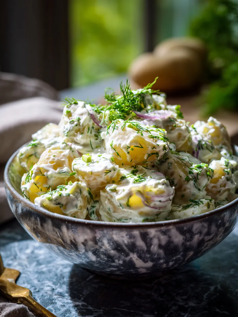 A bowl of food with a green topping.