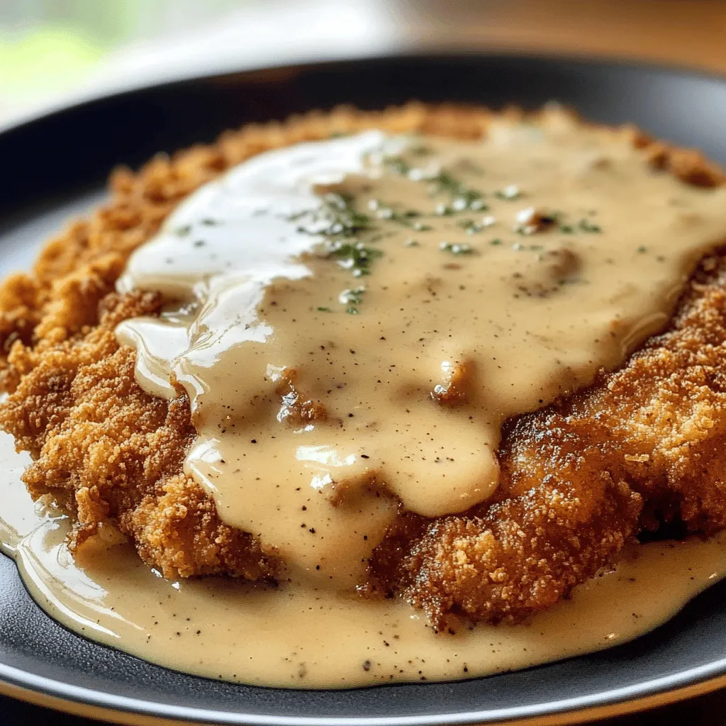 A plate of food with gravy on it.