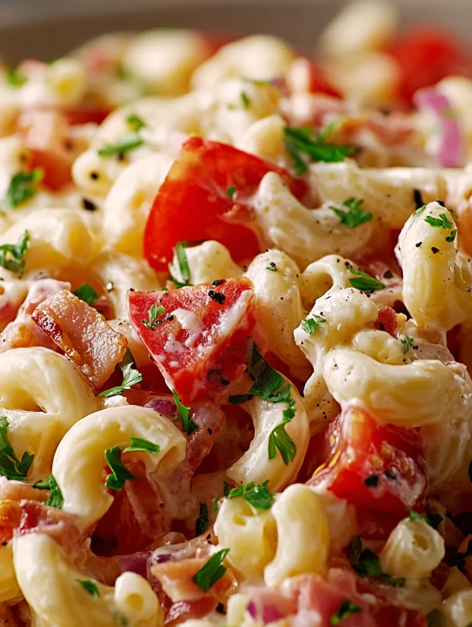 A plate of pasta with tomatoes and herbs.