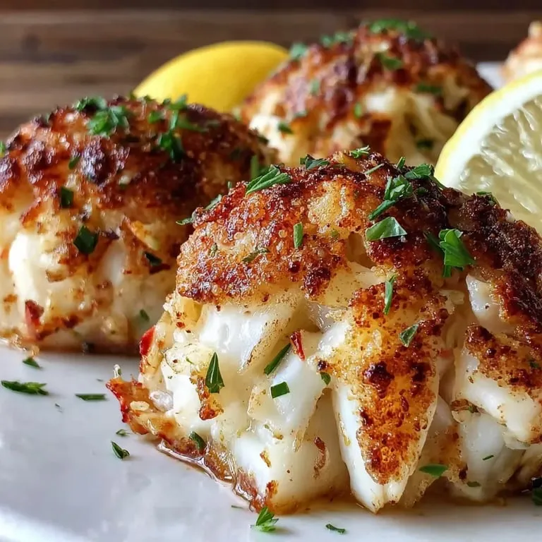 A plate of food with a lemon wedge on top.