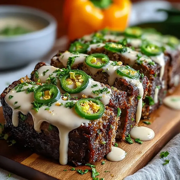A slice of bread with jalapenos and cream cheese.