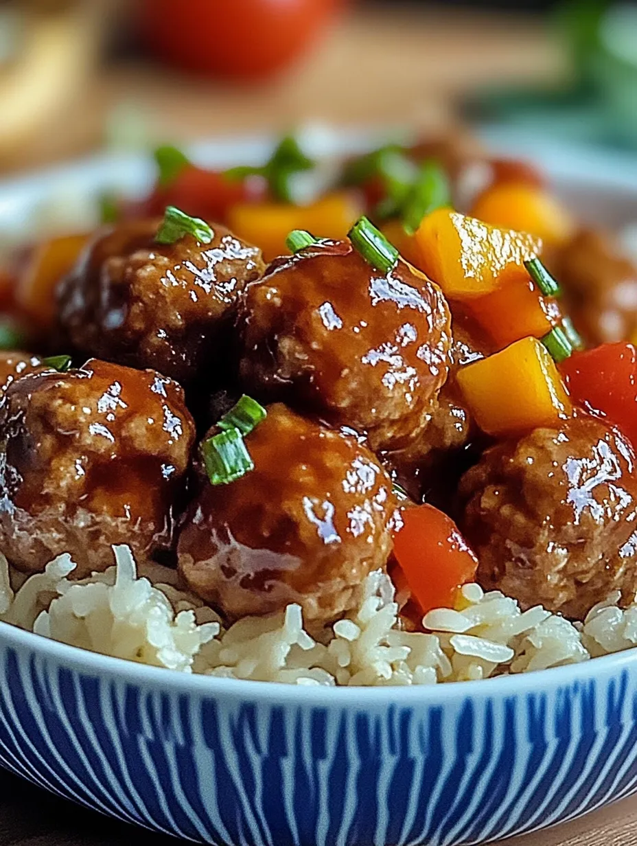 The Best Sweet and Sour Meatballs