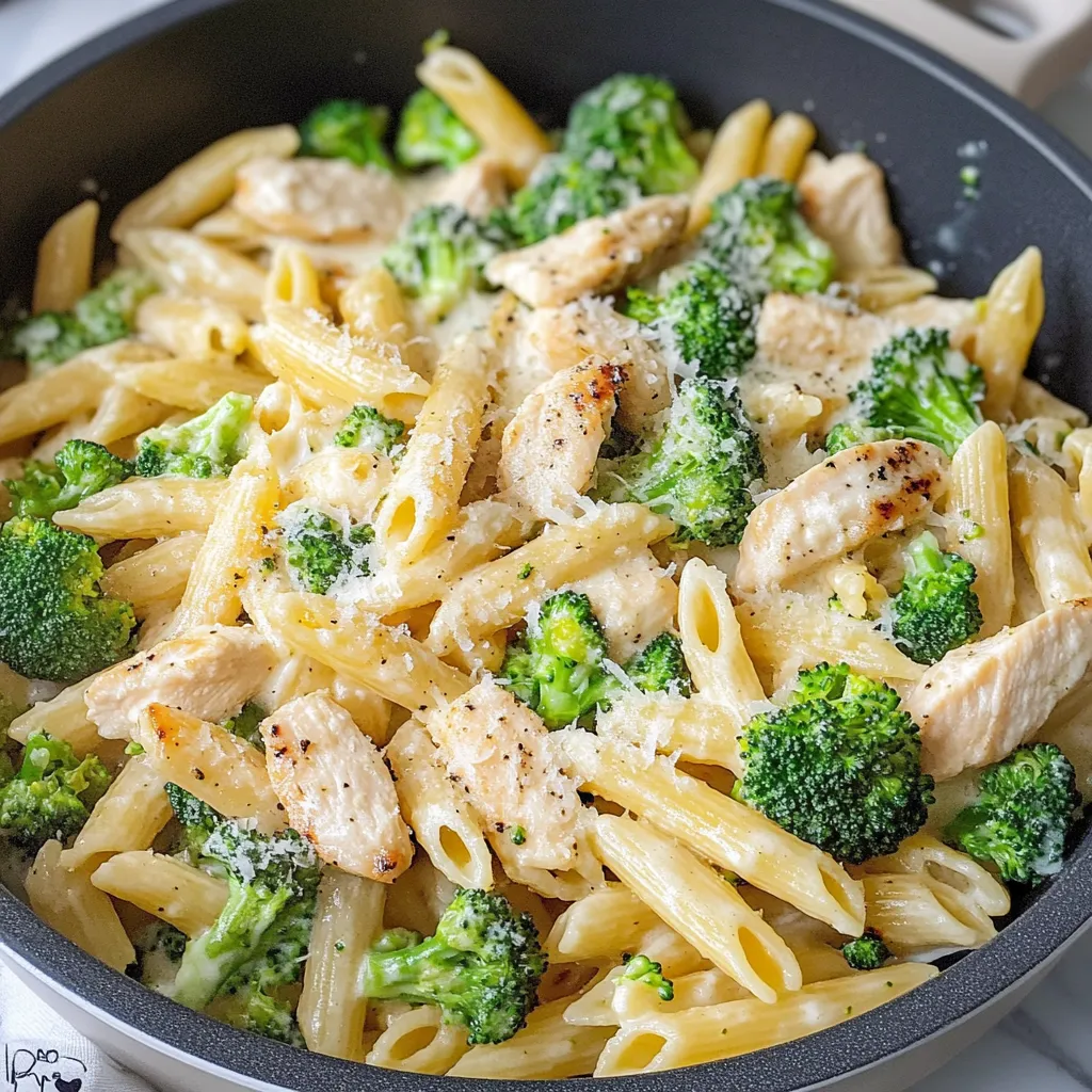 Chicken and Broccoli Pasta