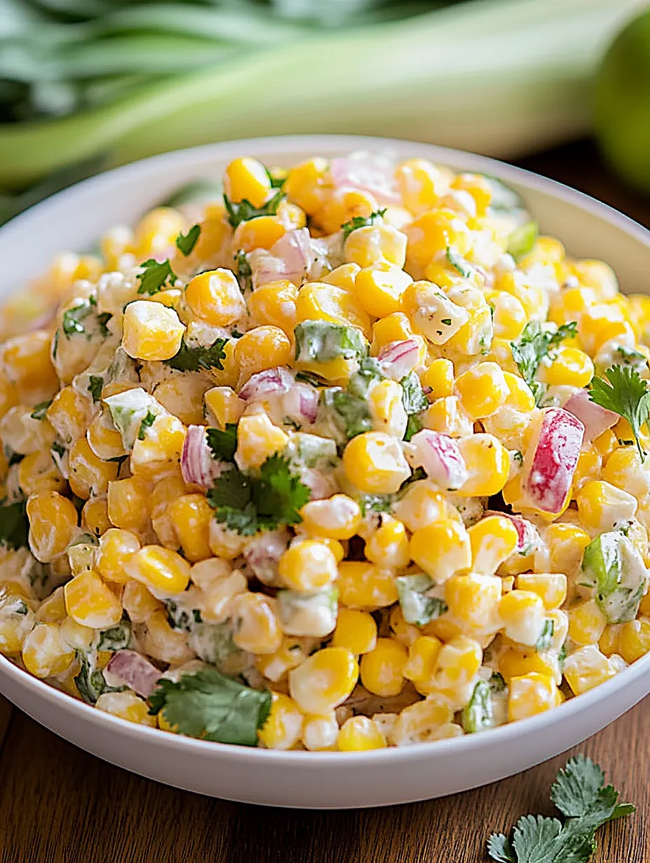 The Best Mexican Street Corn Salad