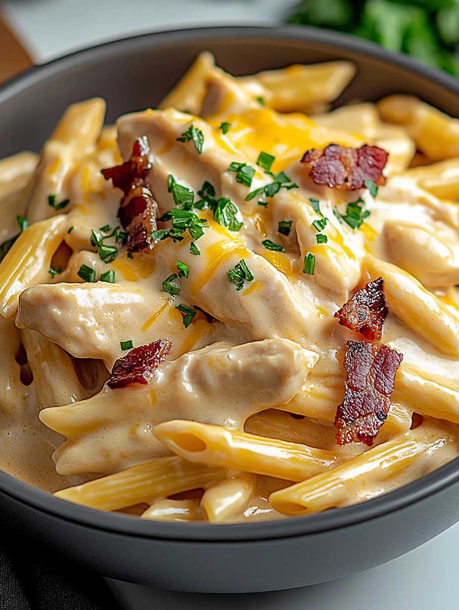 The Best Crack Chicken Penne