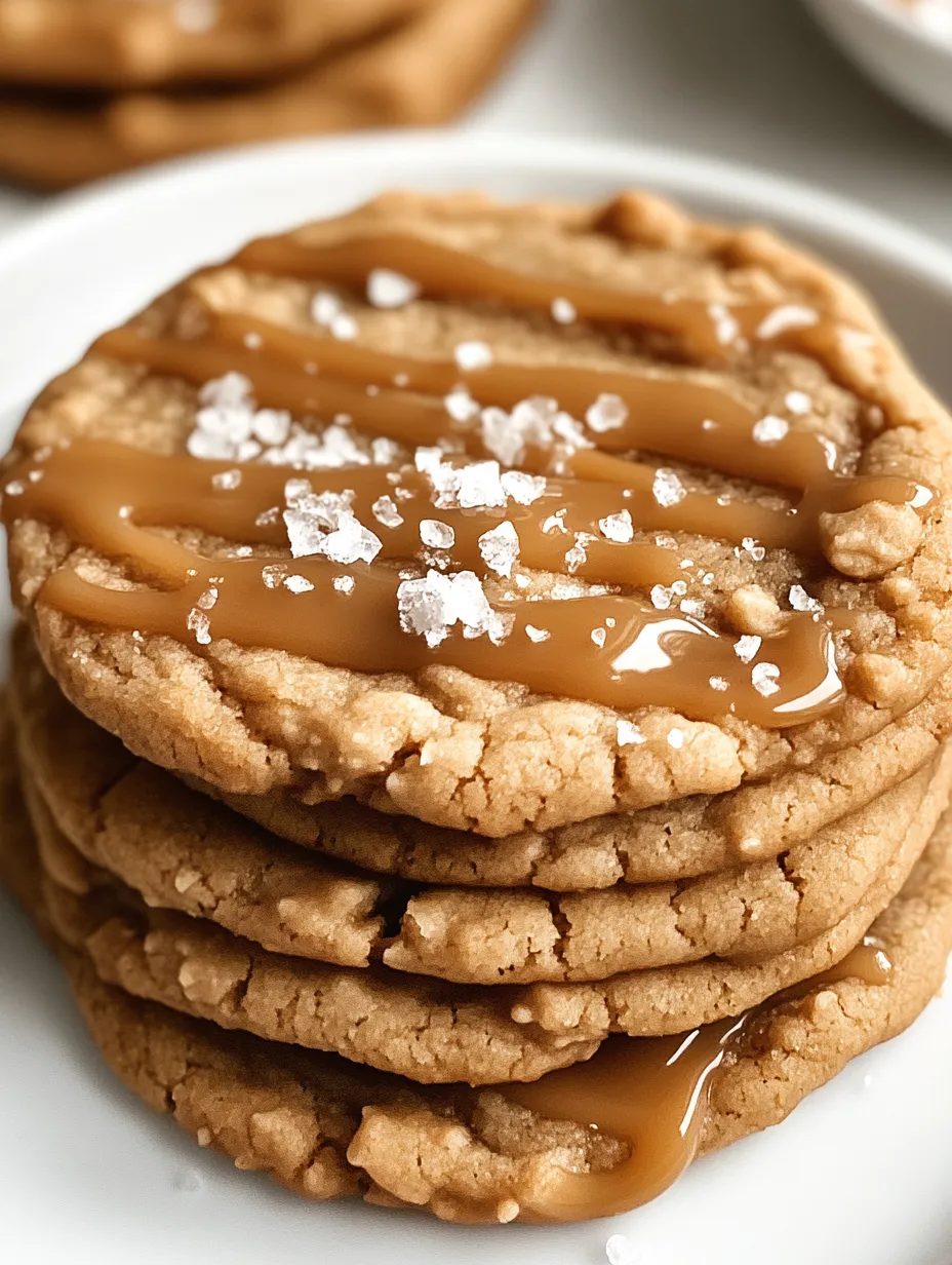 Easy Salted Caramel Cookies Recipe