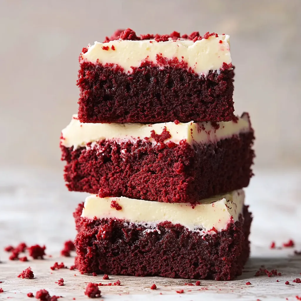 Red Velvet Brownies