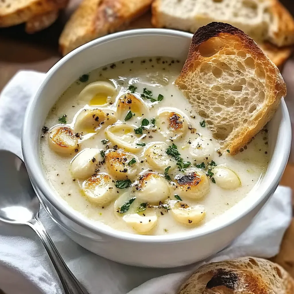 Country French Garlic Soup