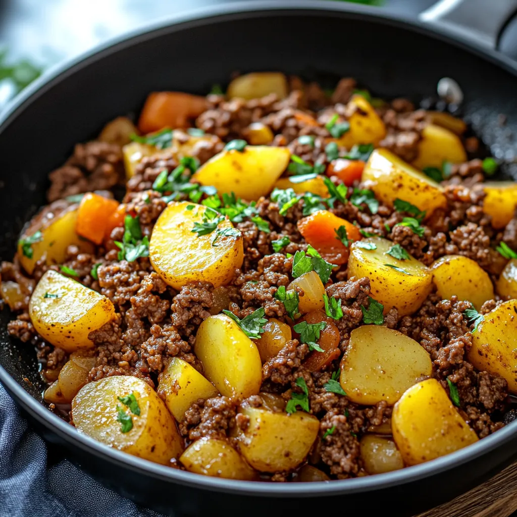 Ground Beef and Potatoes