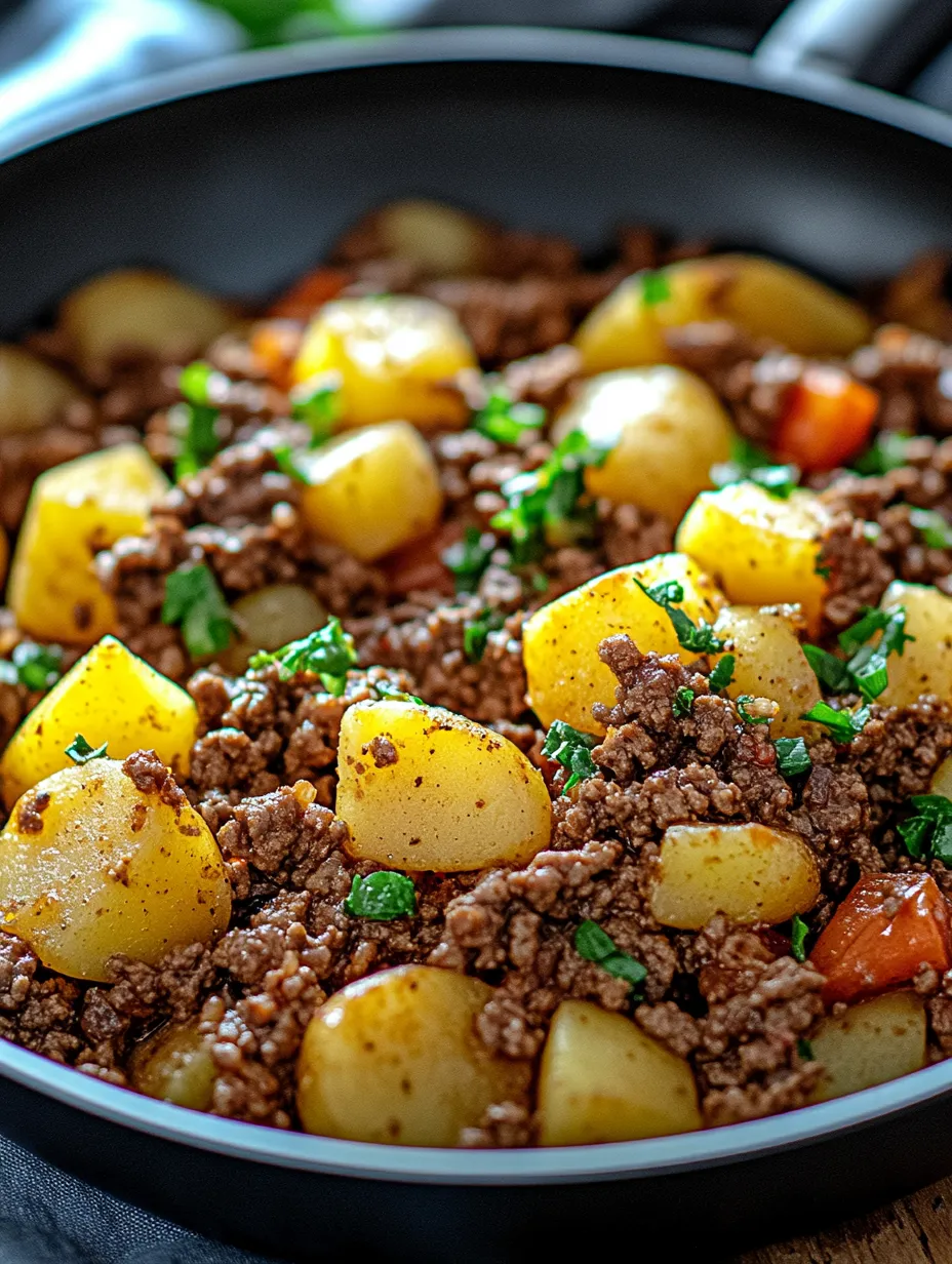 Ground Beef and Potatoes Recipe