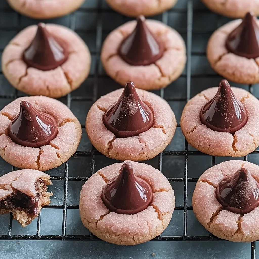 Strawberry Kiss Cookies