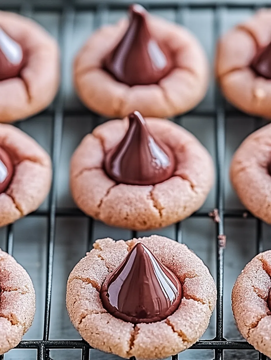 Easy Strawberry Kiss Cookies Recipe