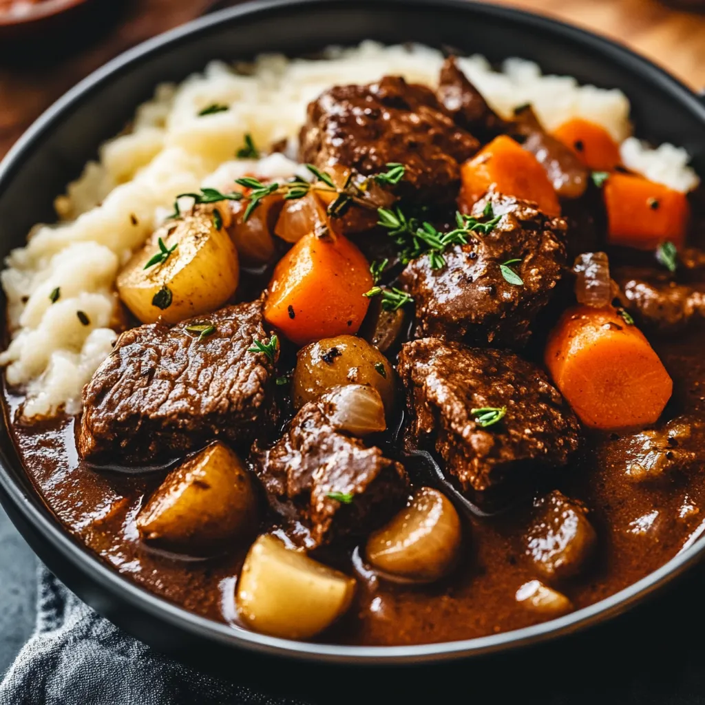 French Beef Bourguignon