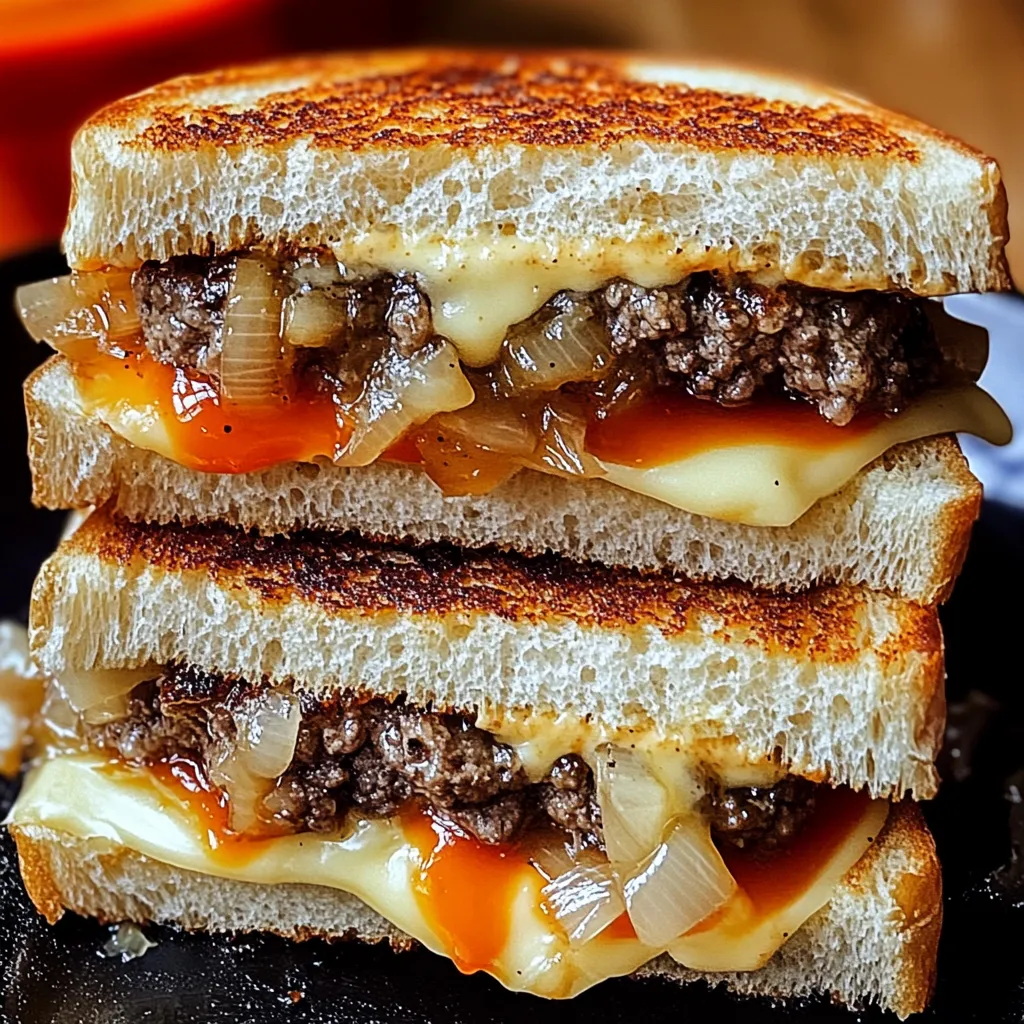 Ultimate Patty Melt with Secret Sauce