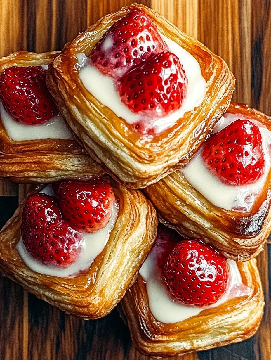 Easy Strawberry Danish Recipe