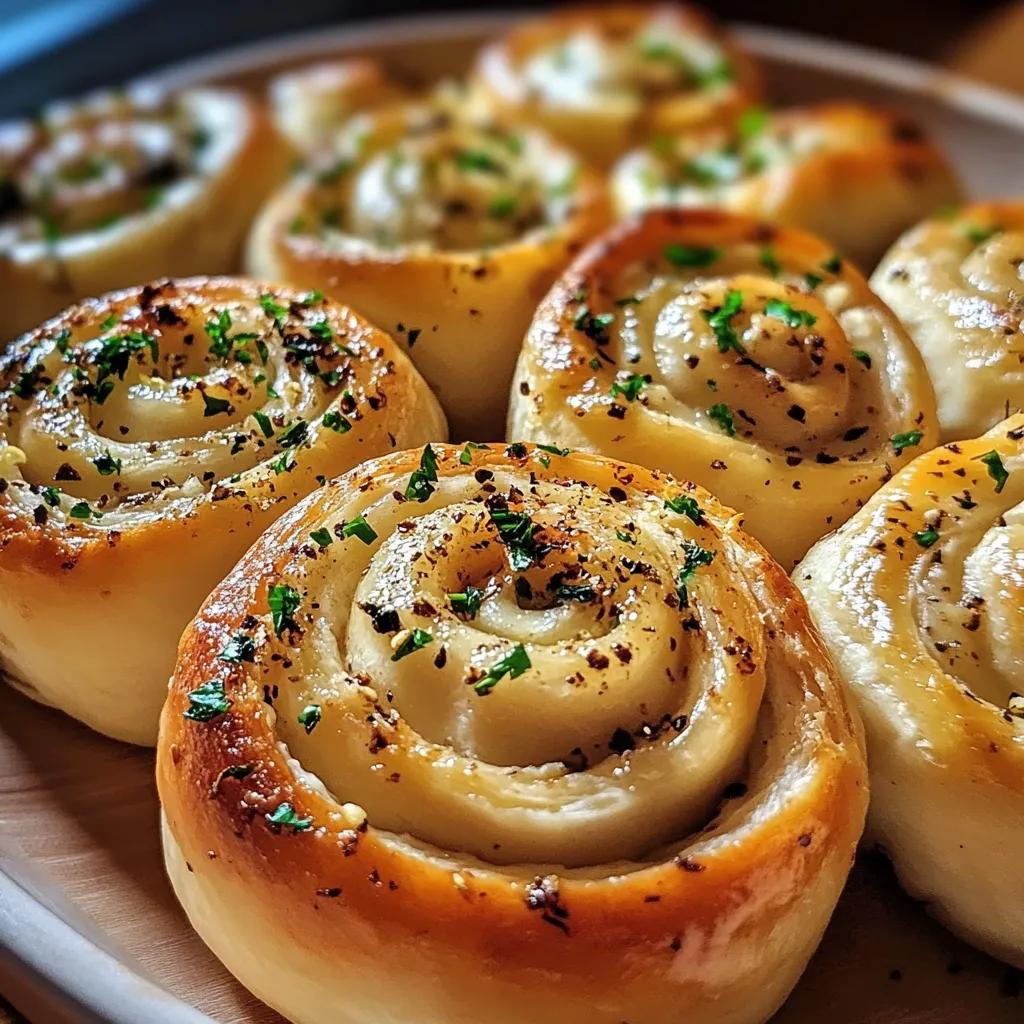 Garlic Swirl Rolls