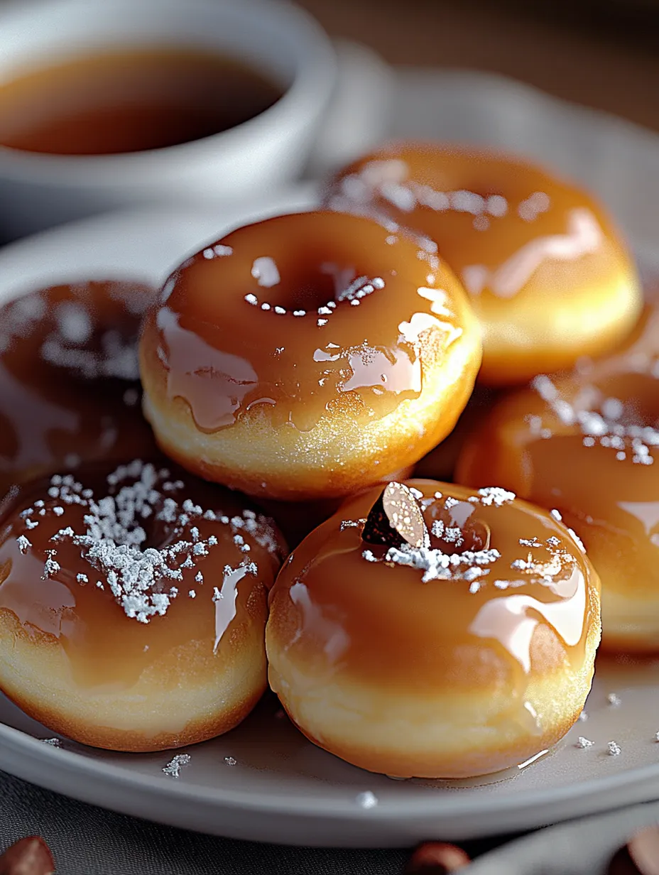 Crème Brûlée Donuts Soft Pillowy