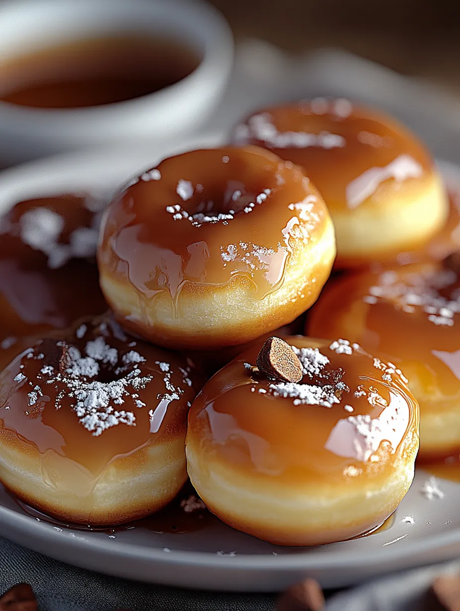 Crème Brûlée Donuts