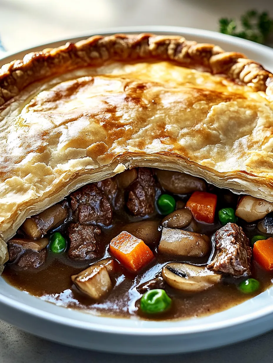 Classic Beef and Mushroom Pie Recipe