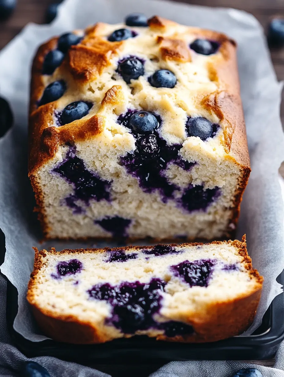 Easy Blueberry Cream Cheese Bread Recipe