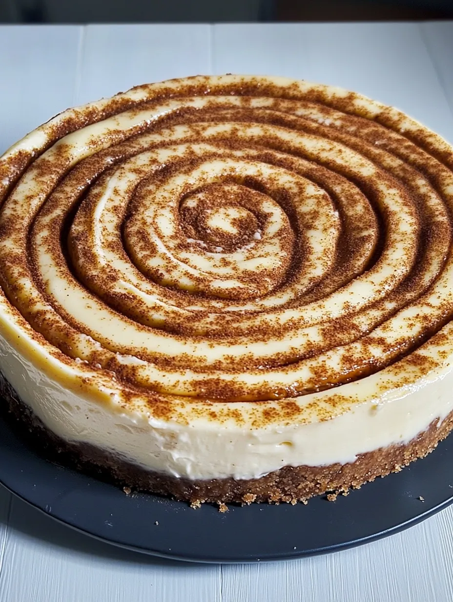 Easy Cinnamon Roll Cheesecake Recipe