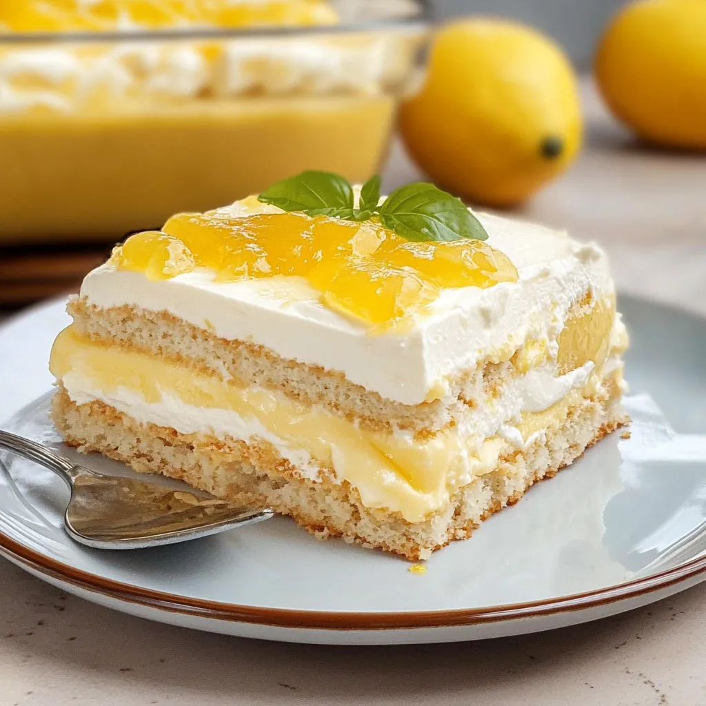 Limoncello Tiramisu