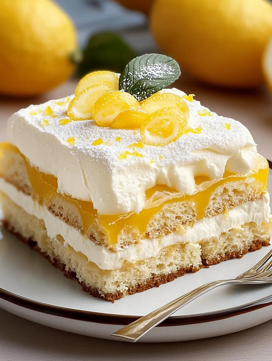 Easy Limoncello Tiramisu