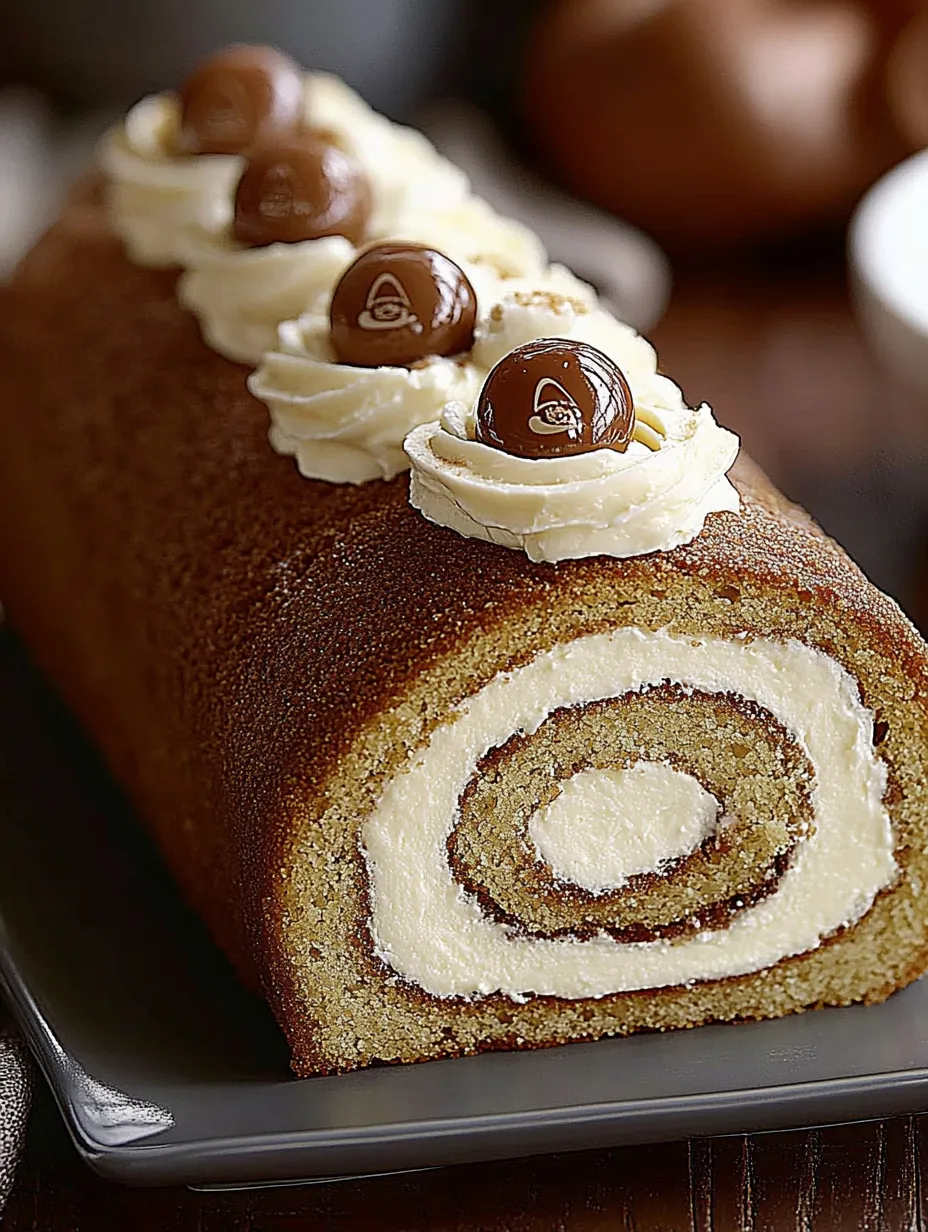 Coffee Cake Roll With Stabilized Kahlúa Whipped Cream Recipe