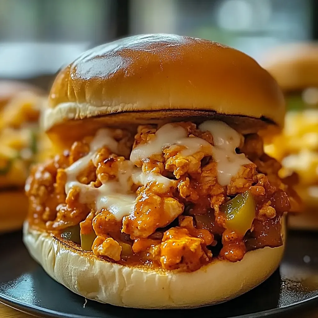 Delicious Cajun Chicken Sloppy Joes Recipe