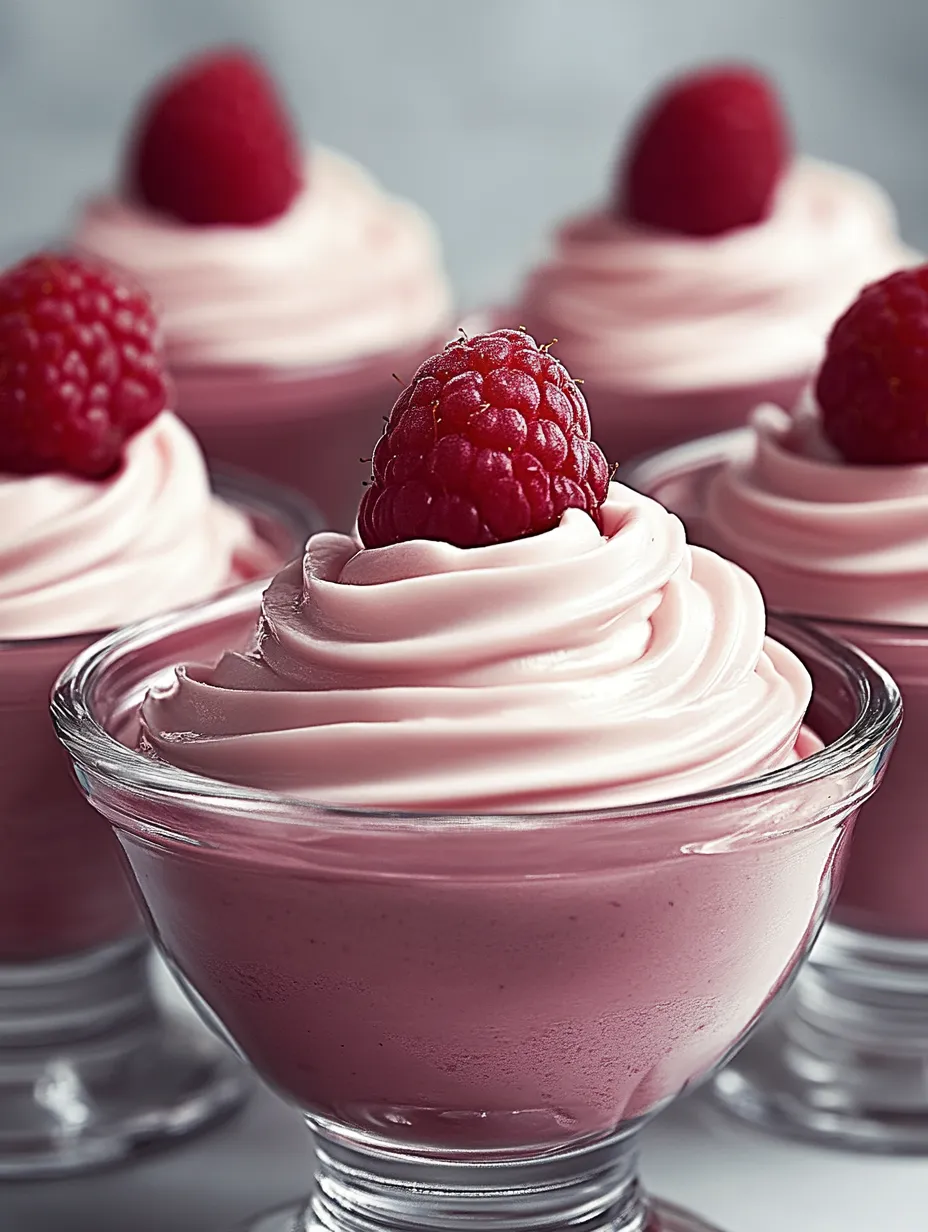 Raspberry Mousse