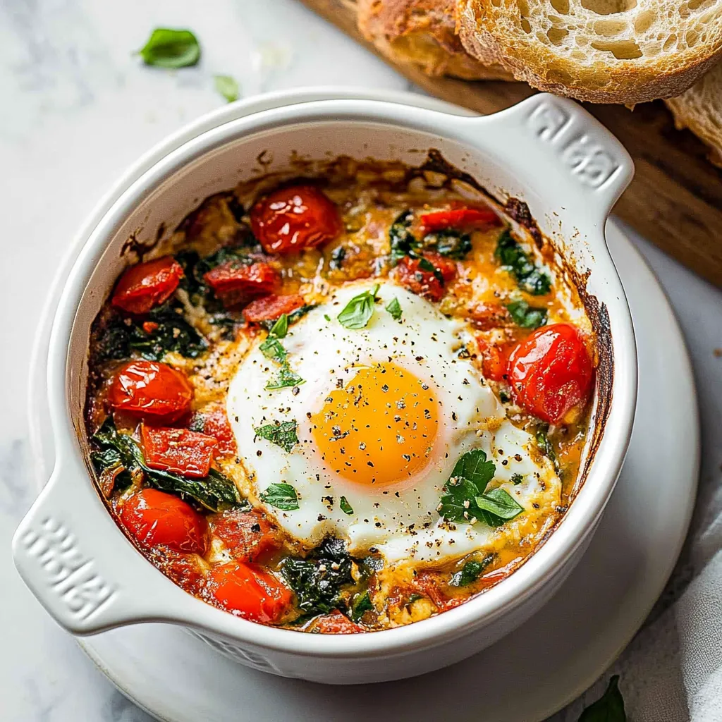 A bowl of food with a fried egg on top.