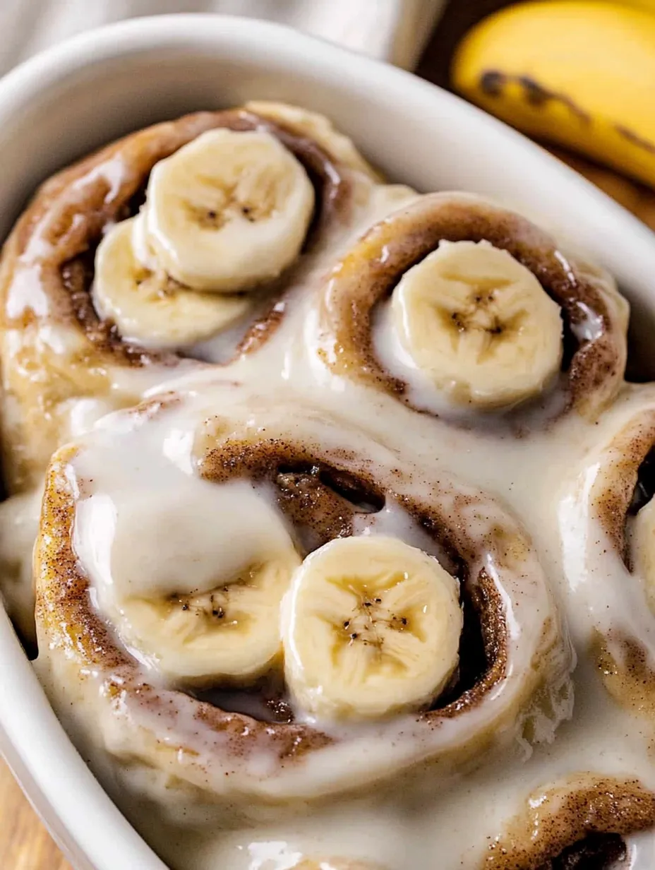 A bowl of banana and cream filled pastries.