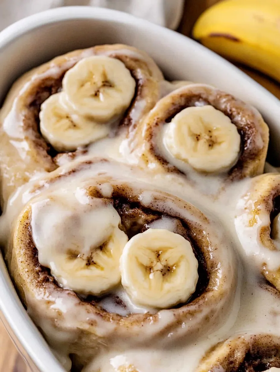 A bowl of banana bread with bananas on top.