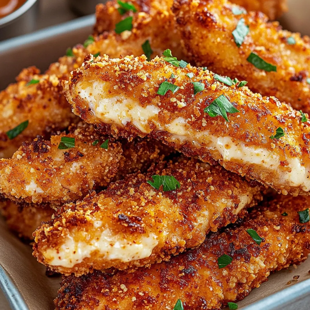 A plate of breaded chicken wings with a spicy dipping sauce.