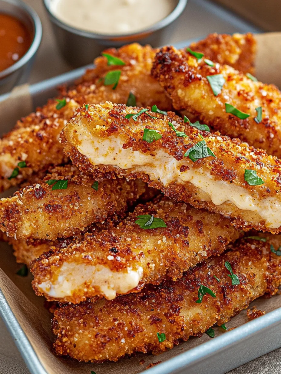 A plate of breaded chicken wings with a dipping sauce.