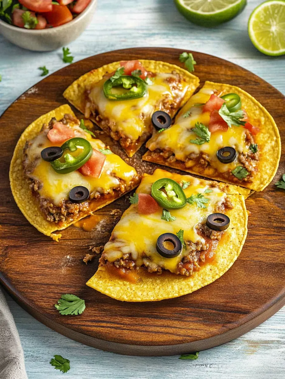 A pizza with cheese and jalapenos on a wooden board.