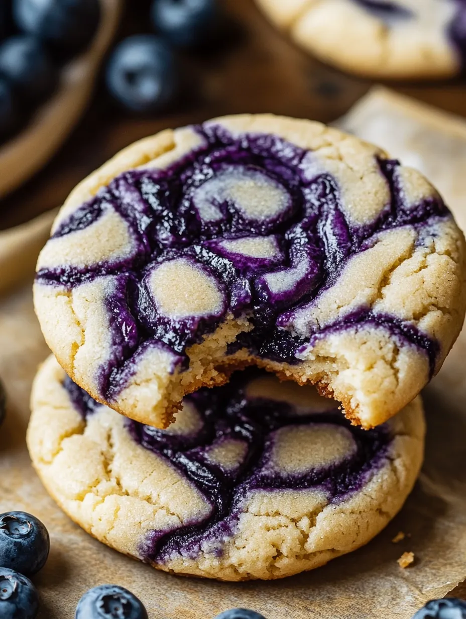 A blueberry cookie with purple icing.