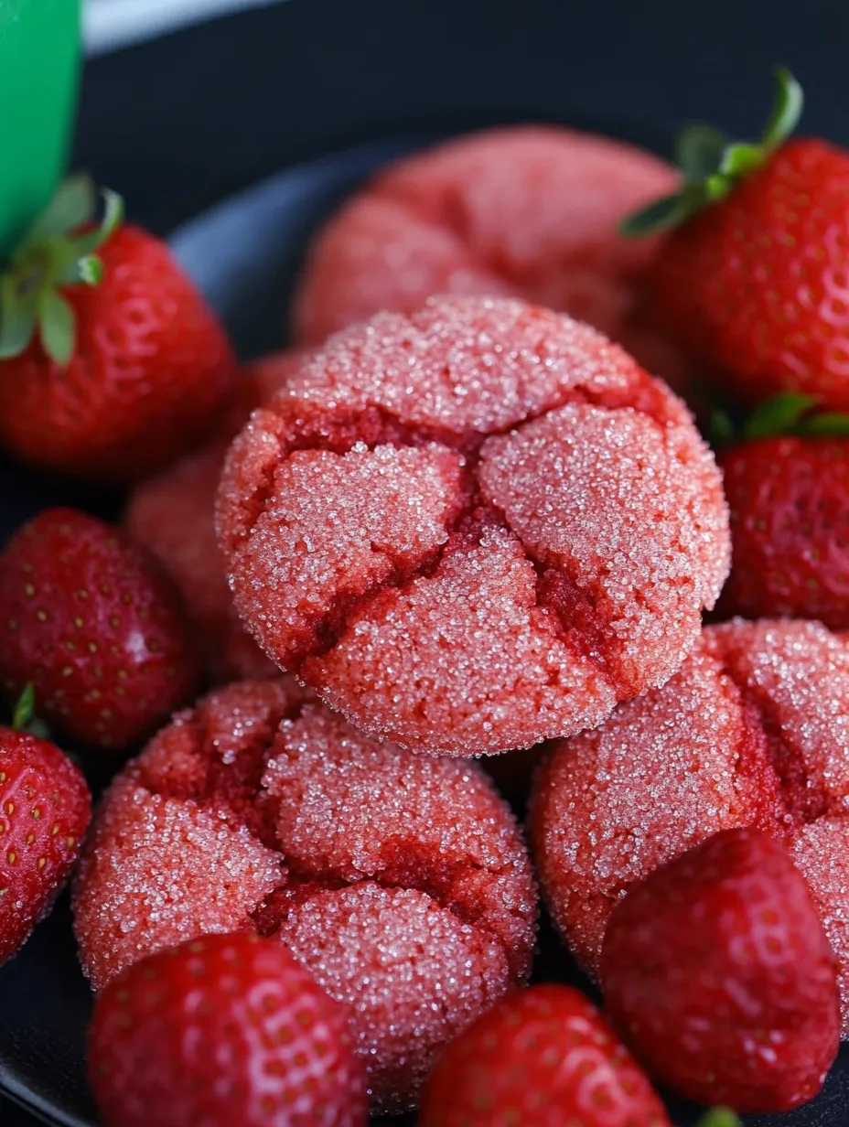 A bowl of strawberries with a red sugar cookie in the middle.