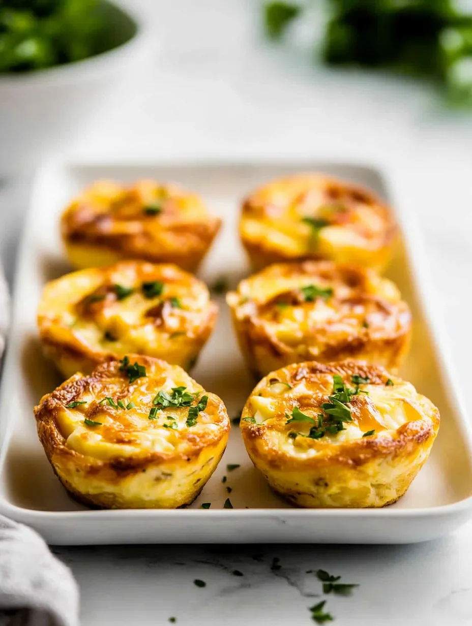 A plate with four small pies on it.